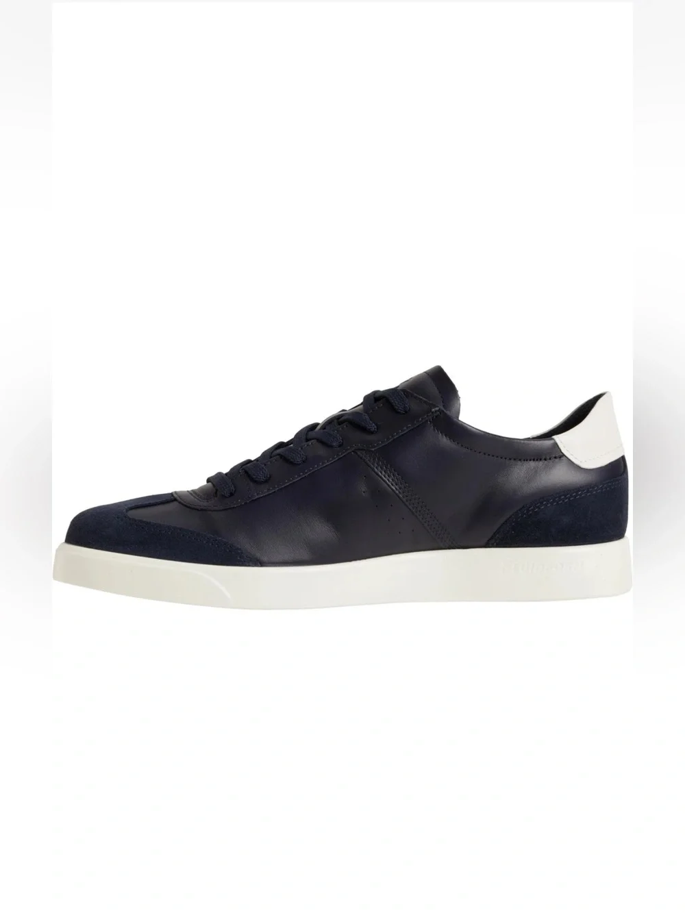 NWT ECCO Men's Street Lite Vintage Sneakers Sz 41 (8-8,5) Night Sky & White
